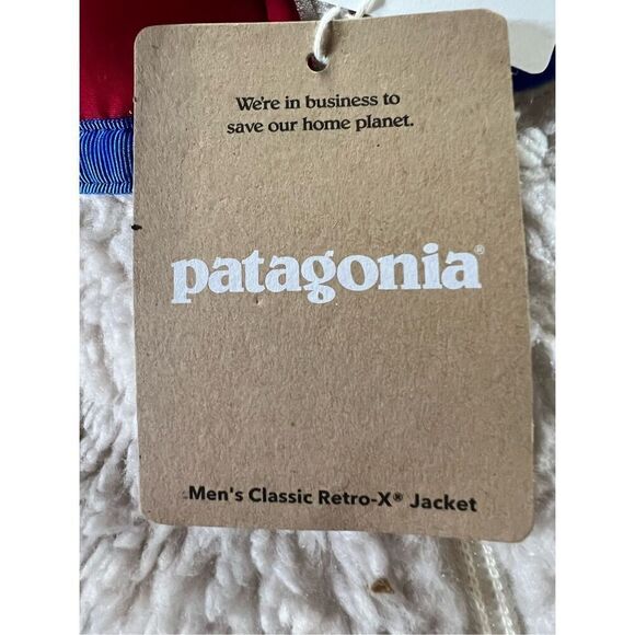 Patagonia Men's Natural Fleece Full Zip Classic Retro-X Jacket Size XS NWT - Picture 5 of 6